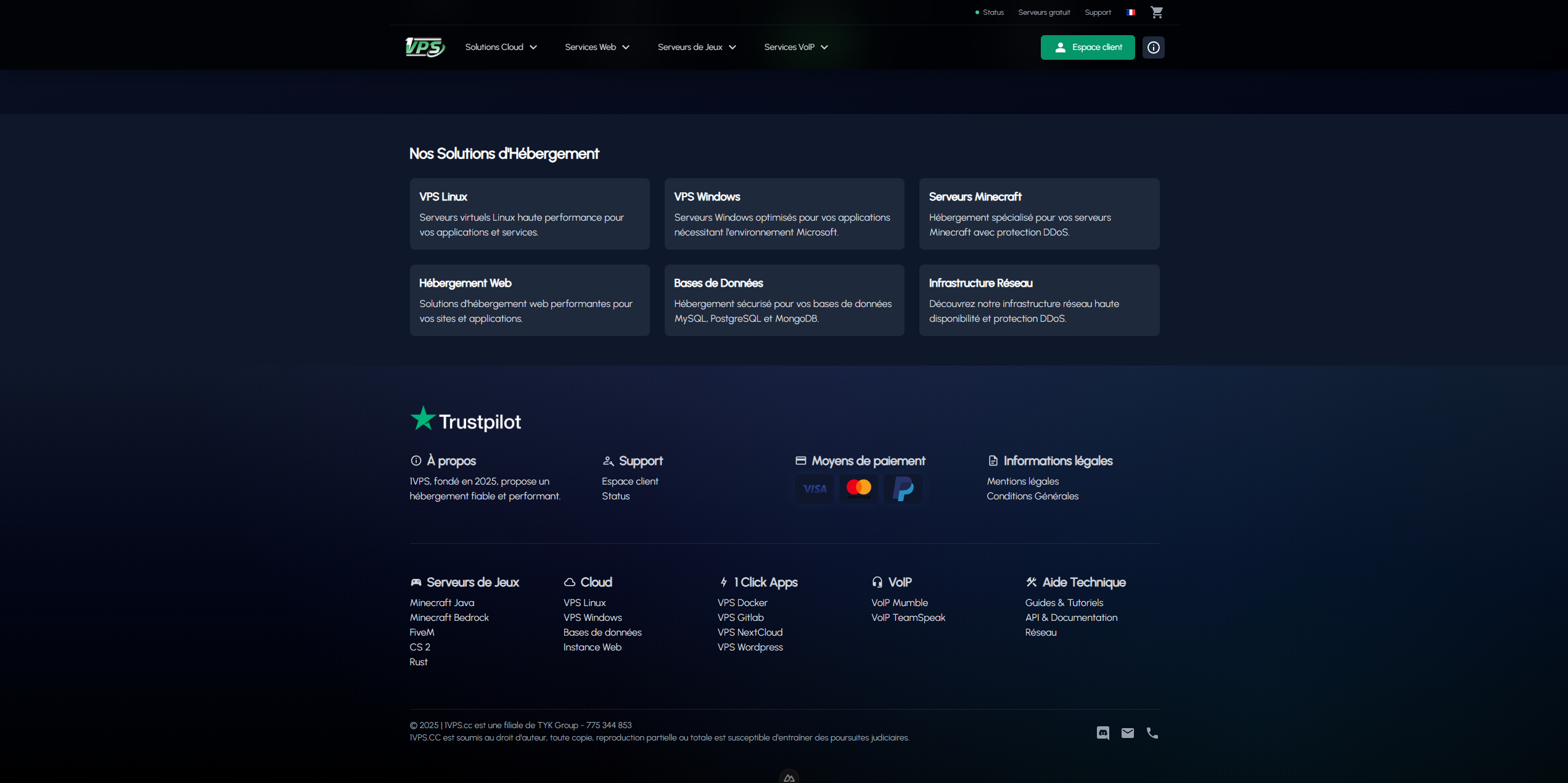 1vps.cc Website gallery 6